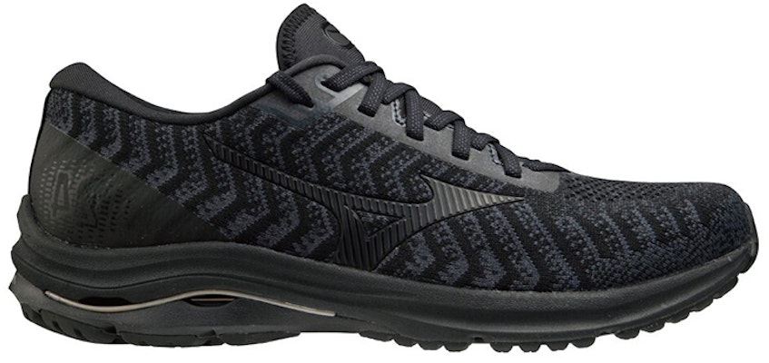 美津浓Mizuno Wave Rider 24 Waveknit“黑灰”跑鞋 J1GC207509 Order 美津浓Mizuno Wave Rider 24 Waveknit“黑灰”跑鞋 J1GC207509