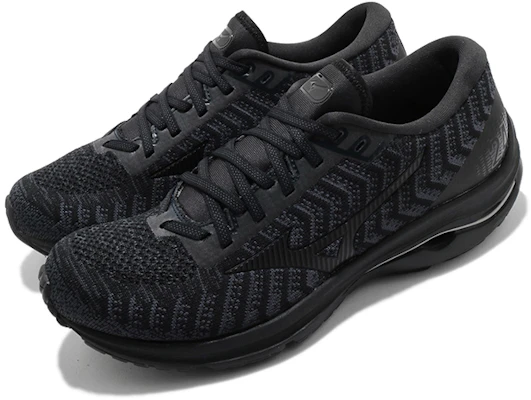 Mizuno Wave Rider 24 Waveknit ''Nero Grigio''. J1GC207509 Lookbook Mizuno Wave Rider 24 Waveknit ''Nero Grigio''. J1GC207509