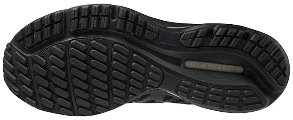 美津浓Mizuno Wave Rider 24 Waveknit“黑灰”跑鞋 J1GC207509 Shop 美津浓Mizuno Wave Rider 24 Waveknit“黑灰”跑鞋 J1GC207509