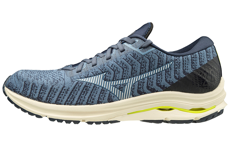 Mizuno Wave Rider 24 Waveknit 'Navy' J1GC207520