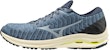 Mizuno Wave Rider 24 Waveknit 'Navy' Lelaki Sneaker J1GC207520