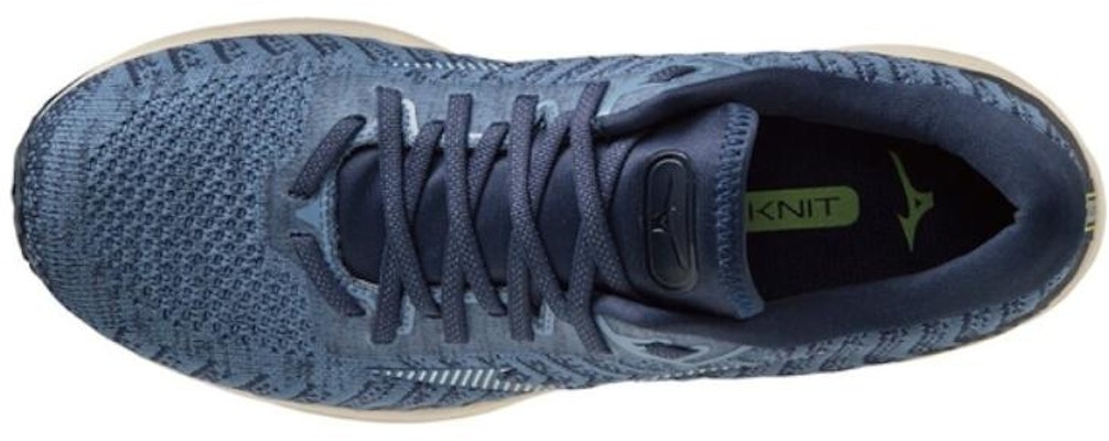 Mizuno Wave Rider 24 Waveknit 'Navy' Sepatu Lari Olahraga Pria J1GC207520 Lookbook Mizuno Wave Rider 24 Waveknit 'Navy' Sepatu Lari Olahraga Pria J1GC207520