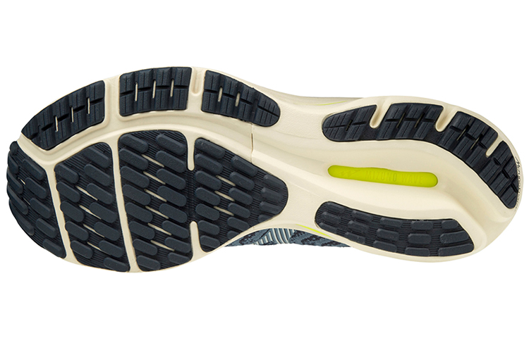 Shop Mizuno Wave Rider 24 Waveknit ''Marine'' J1GC207520