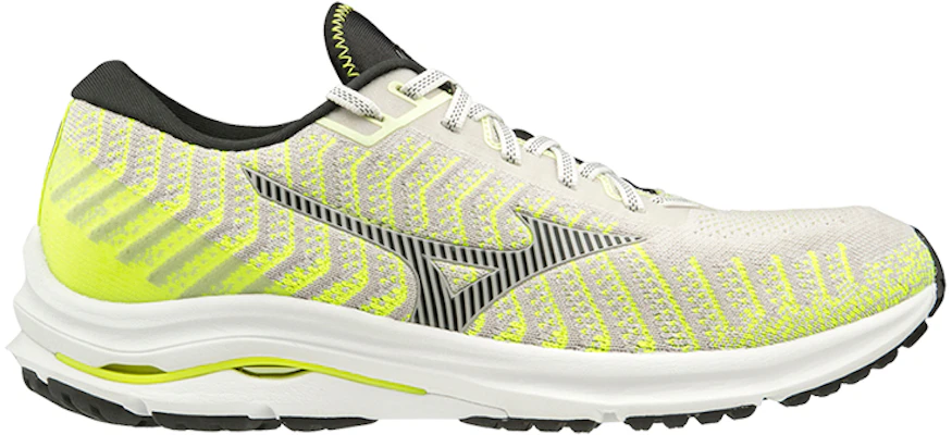 Mizuno Wave Rider 24 Waveknit 'Yellow Gray White' J1GC207516 Order Mizuno Wave Rider 24 Waveknit 'Yellow Gray White' J1GC207516