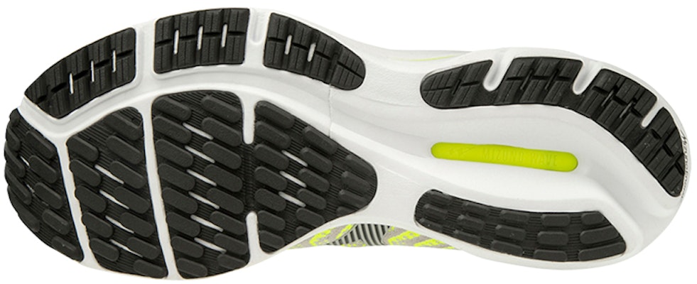 Mizuno Wave Rider 24 Waveknit 'Yellow Gray White' J1GC207516 Purchase Mizuno Wave Rider 24 Waveknit 'Yellow Gray White' J1GC207516