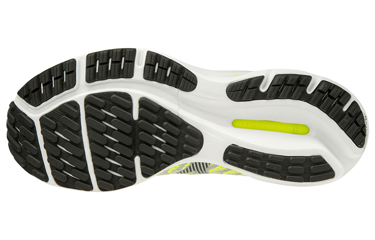 Purchase Mizuno Wave Rider 24 Waveknit 'Yellow Gray White' J1GC207516