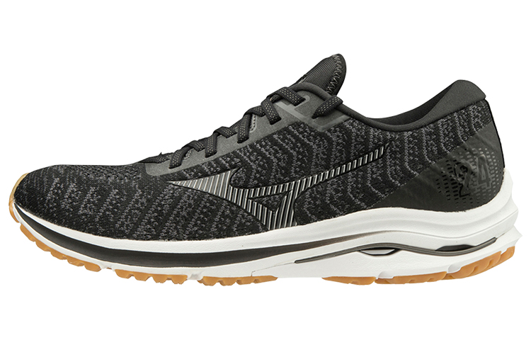 Mizuno Wave Rider 24 Waveknit Super Wide 'Black' J1GC207651
