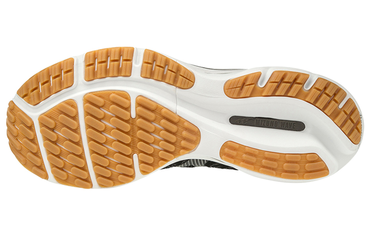 Shop 美津濃 Wave Rider 24 Waveknit 超寬版 '黑色' J1GC207651