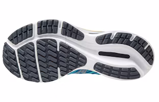 Shop Mizuno Wave Rider 24 Waveknit Super Wide ''Blu Arancione'' J1GC207630
