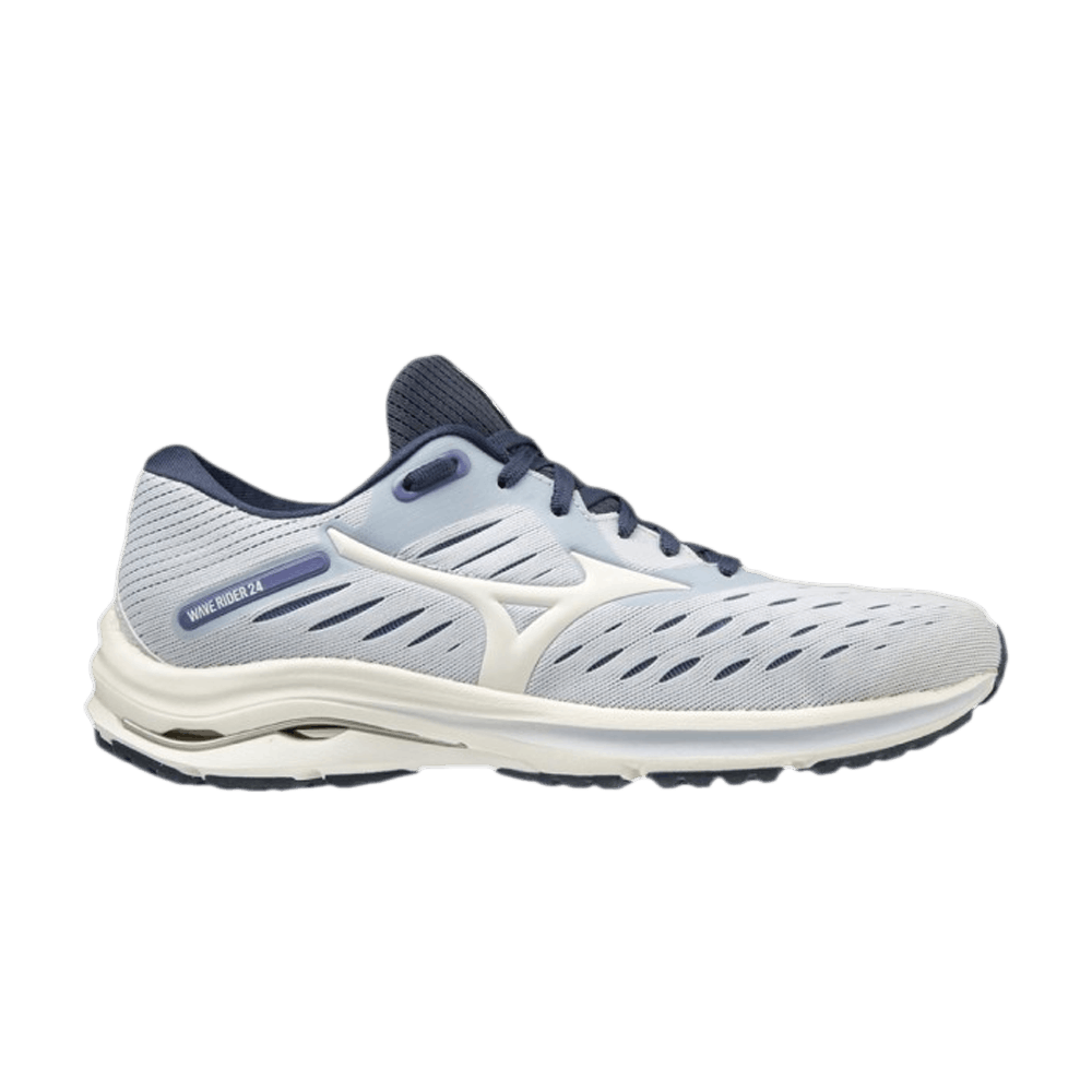 Mizuno Wave Rider 24 Wide 'Blue White' J1GD200614