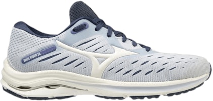 Mizuno Wave Rider 24 Wide 'Blue White' J1GD200614 Mizuno Wave Rider 24 Wide 'Blue White' J1GD200614
