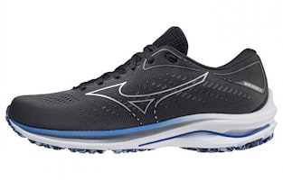 Mizuno Wave Rider 25 4E Wide 'Grey Blue' J1GC210493 Mizuno Wave Rider 25 4E Wide 'Grey Blue' J1GC210493