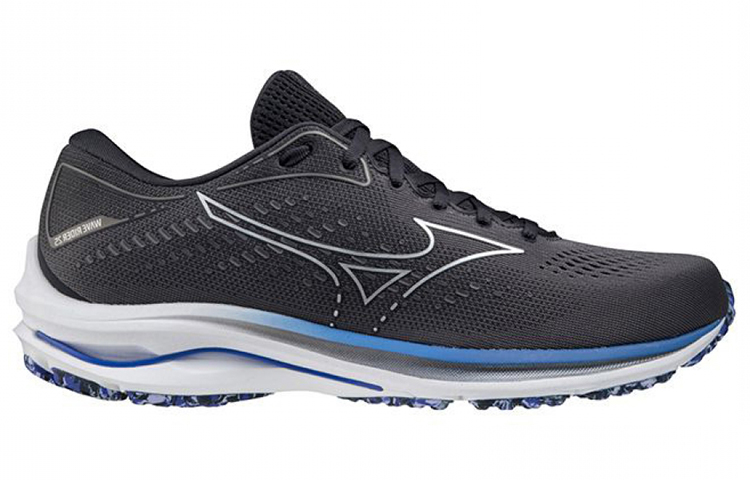 Order Mizuno Wave Rider 25 4E Wide 'Kelabu Biru' J1GC210493