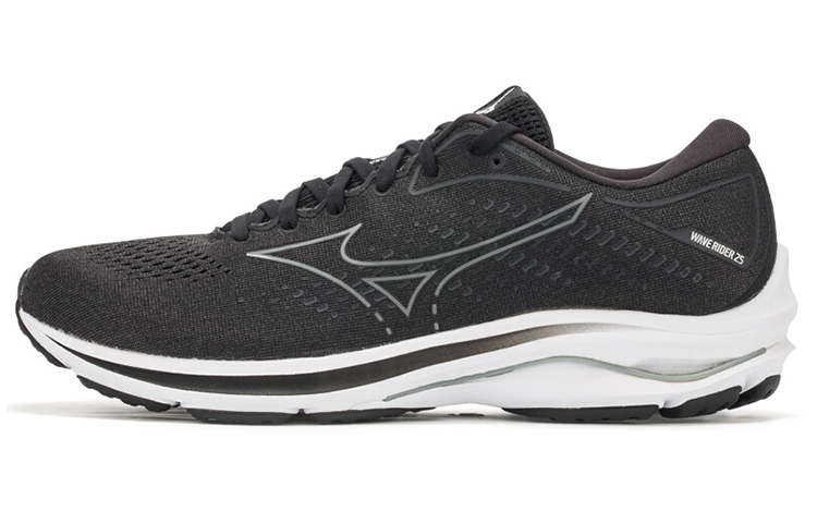 Buy 미즈노 웨이브 라이더 25 블랙 (Mizuno Wave Rider 25 Black) J1GC210334