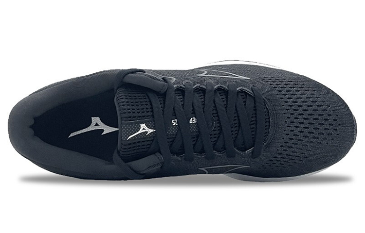 Lookbook 미즈노 웨이브 라이더 25 블랙 (Mizuno Wave Rider 25 Black) J1GC210334