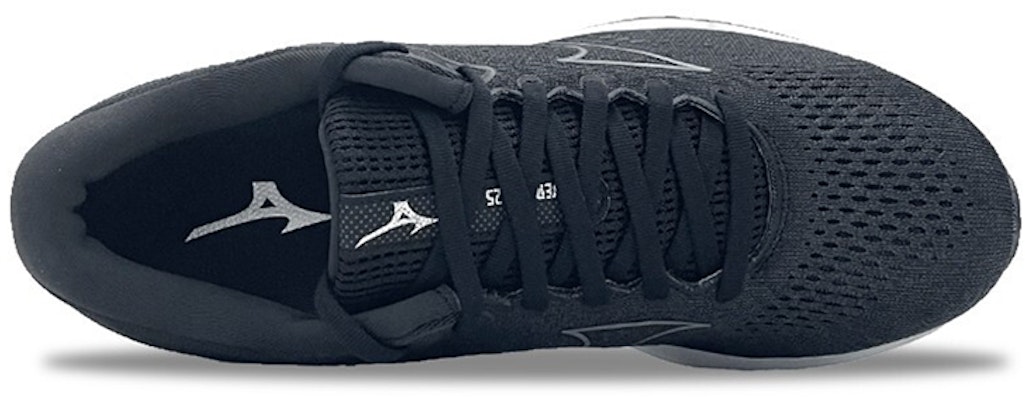 Mizuno Wave Rider 25 'Hitam' J1GC210334 Lookbook Mizuno Wave Rider 25 'Hitam' J1GC210334