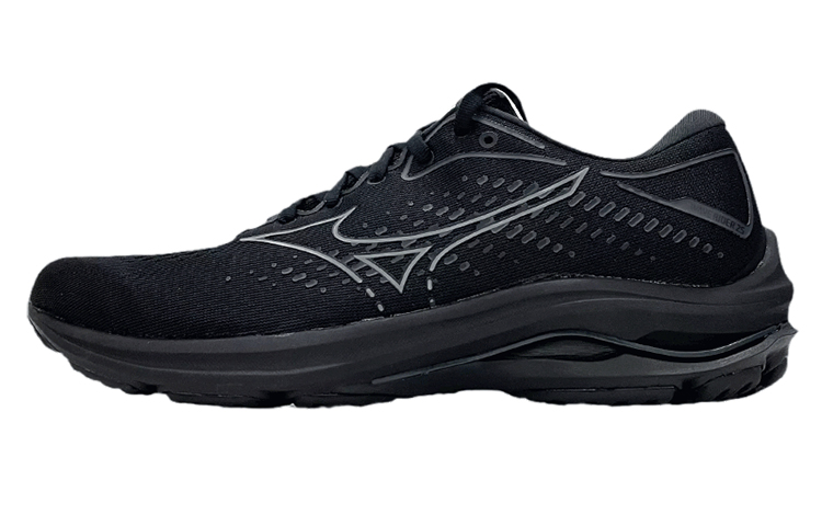 Mizuno Wave Rider 25 'Black Quiet Shade' J1GC210335
