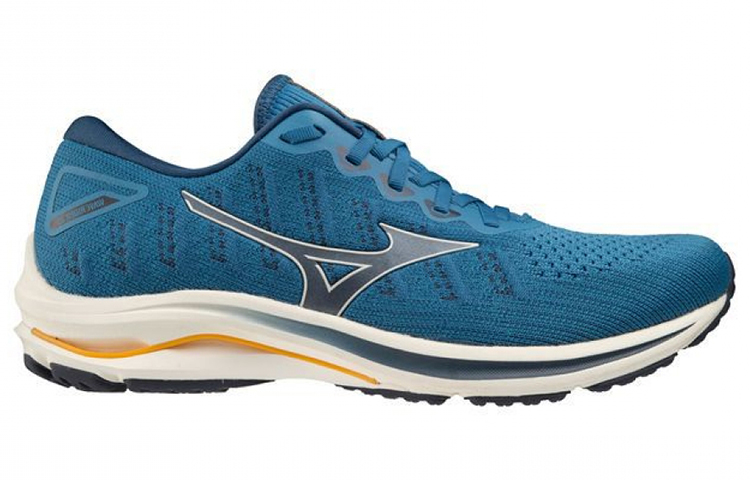 Order 美津濃 Wave Rider 25 防滑透氣 低幫 跑步鞋 男款 藍色