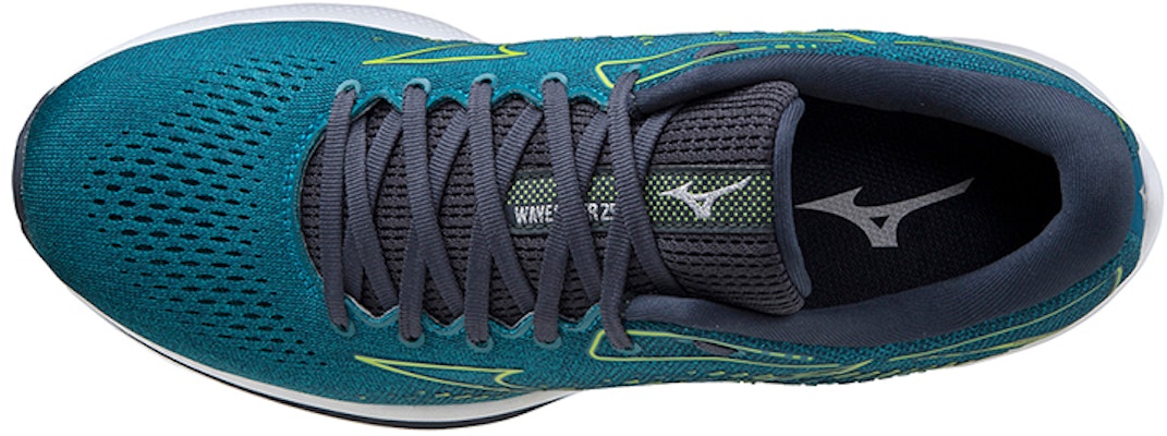 Mizuno Wave Rider 25 'Green Comfort Low-Top Running' J1GC210382 Lookbook Mizuno Wave Rider 25 'Green Comfort Low-Top Running' J1GC210382