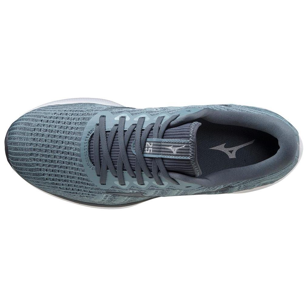 Lookbook ミズノ ウェーブ ライダー 25 'Grey Blue' J1GC217601 J1GC217601