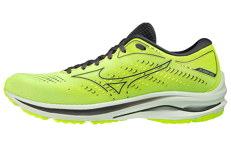 Mizuno Wave Rider 25 'Neon Green' J1GC210315