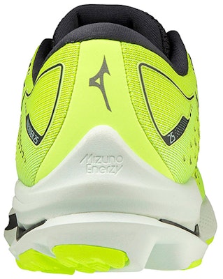 Mizuno Wave Rider 25 耐磨輕便 低筒 跑步鞋 男款 螢光黃 Shop Mizuno Wave Rider 25 耐磨輕便 低筒 跑步鞋 男款 螢光黃