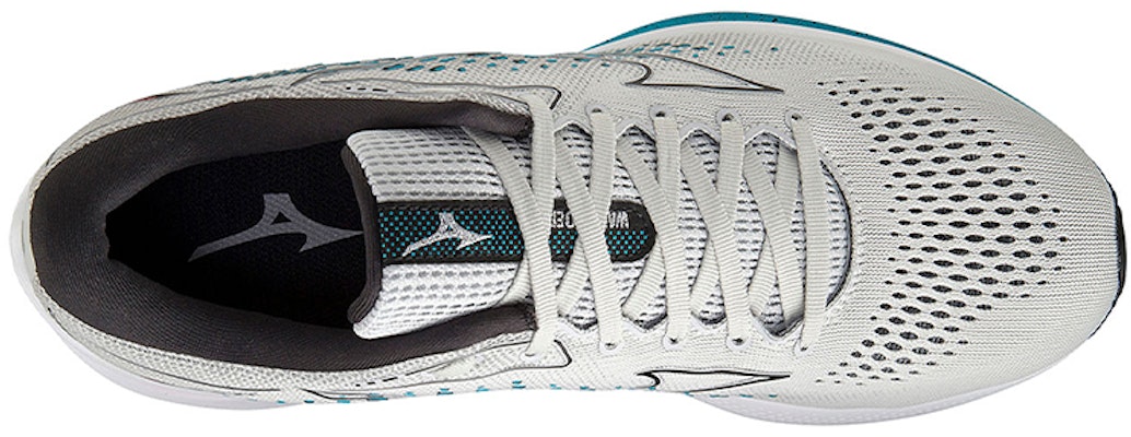 Mizuno Wave Rider 25 'Abu-abu Silver' J1GC210309 Lookbook Mizuno Wave Rider 25 'Abu-abu Silver' J1GC210309