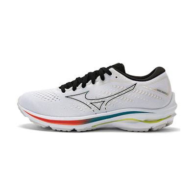 Mizuno Wave Rider 25 'White Black'
