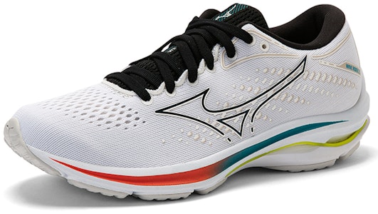 Mizuno Wave Rider 25 'Putih Hitam' Sneakers J1GC210509 Order Mizuno Wave Rider 25 'Putih Hitam' Sneakers J1GC210509