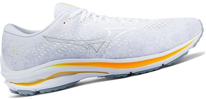 Mizuno Wave Rider 25 低筒 跑步鞋 共用 白黃 Order Mizuno Wave Rider 25 低筒 跑步鞋 共用 白黃