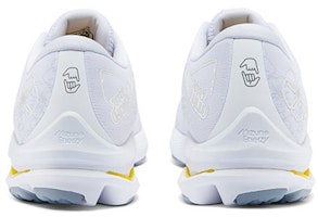 Mizuno Wave Rider 25 低筒 跑步鞋 共用 白黃 Shop Mizuno Wave Rider 25 低筒 跑步鞋 共用 白黃