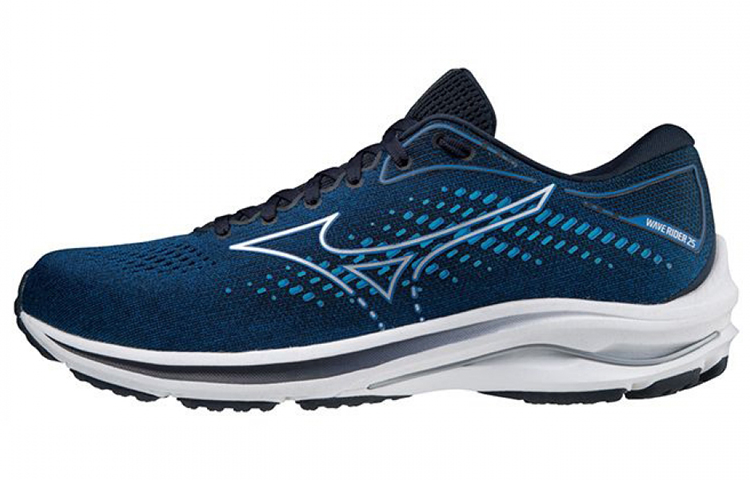 Mizuno Wave Rider 25 Super Wide 'Imperial Blue' J1GC210494