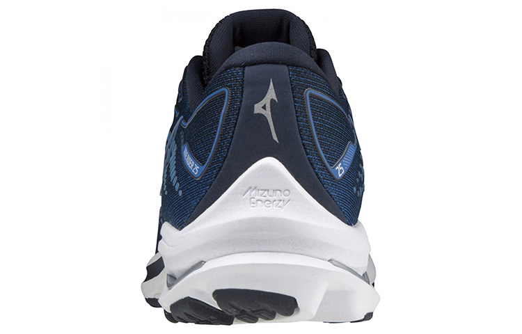 Shop Mizuno Wave Rider 25 Super Wide ''Bleu Impérial''. J1GC210494