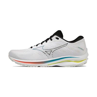 Mizuno Wave Rider 25 Super Wide 'White Black'