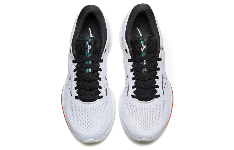 Lookbook Mizuno Wave Rider 25 Super Wide ''Blanc Noir'' J1GC210409