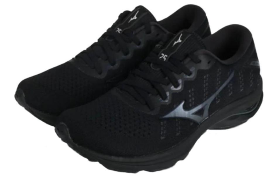 Shop 미즈노 웨이브 라이더 25 웨이브닛 블랙/다크그레이 (70 characters) J1GC217515