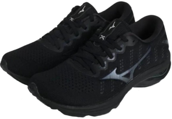 Mizuno Wave Rider 25 Waveknit 'Negro Gris Oscuro' J1GC217515 Shop Mizuno Wave Rider 25 Waveknit 'Negro Gris Oscuro' J1GC217515
