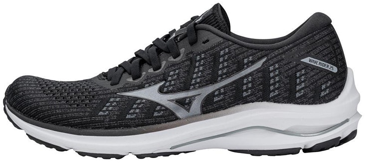 mizuno-wave-rider-25-waveknit-black-grey