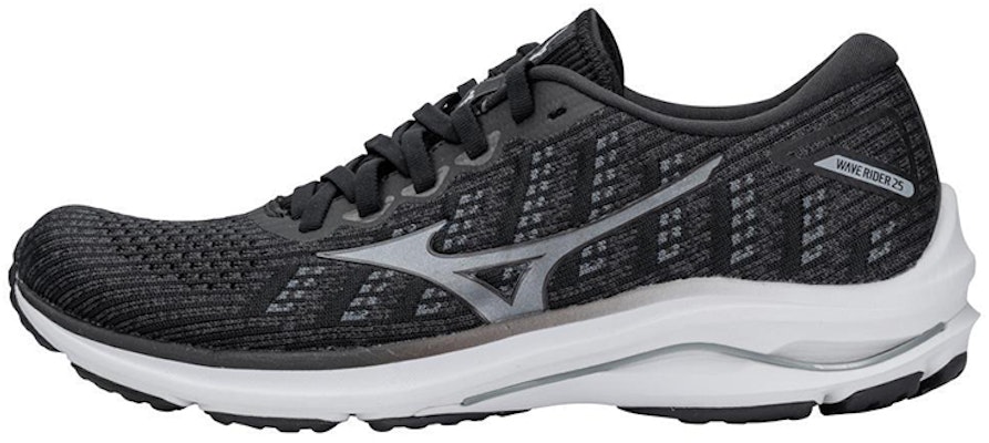Mizuno Wave Rider 25 Waveknit 'Negro Gris' J1GC217590 Buy Mizuno Wave Rider 25 Waveknit 'Negro Gris' J1GC217590