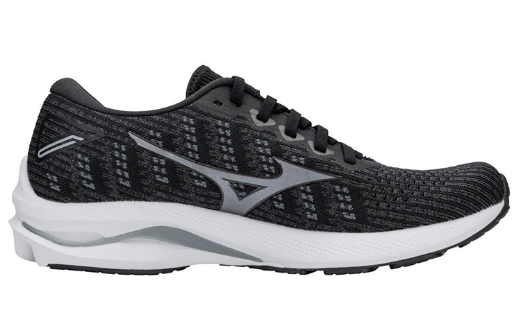 Order Mizuno Wave Rider 25 Waveknit ''Schwarz Grau'' J1GC217590