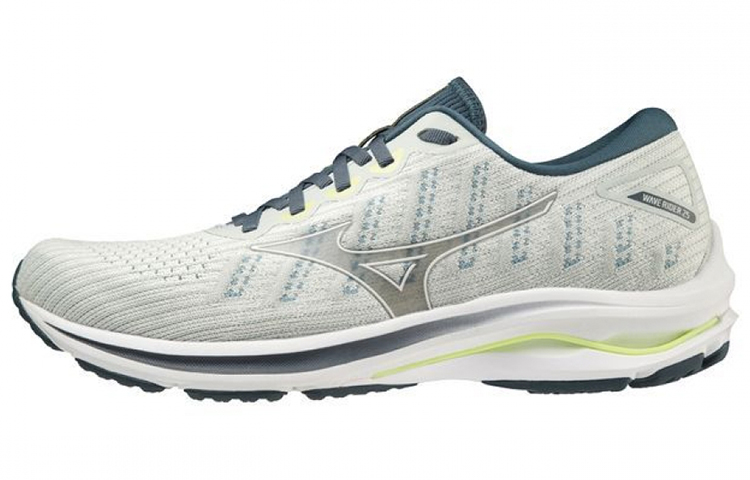 Mizuno Wave Rider 25 Waveknit 'Grey White' J1GC217501