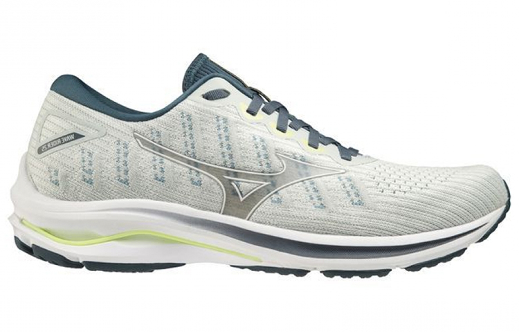 Order Mizuno Wave Rider 25 Waveknit 'Grey White' J1GC217501