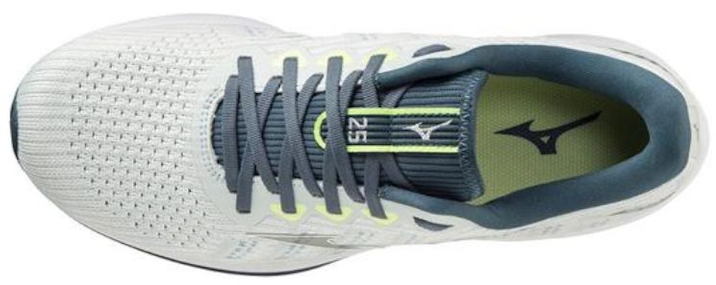 Mizuno Wave Rider 25 Waveknit 'Abu Putih' J1GC217501 Lookbook Mizuno Wave Rider 25 Waveknit 'Abu Putih' J1GC217501