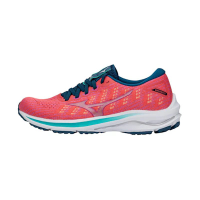 Mizuno Wave Rider 25 Waveknit 'Pink Blue White'