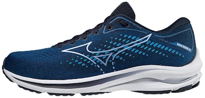 Mizuno Wave Rider 25 Wear-resistant Lightweight Deep Blue J1GC210395 Mizuno Wave Rider 25 Wear-resistant Lightweight Deep Blue J1GC210395