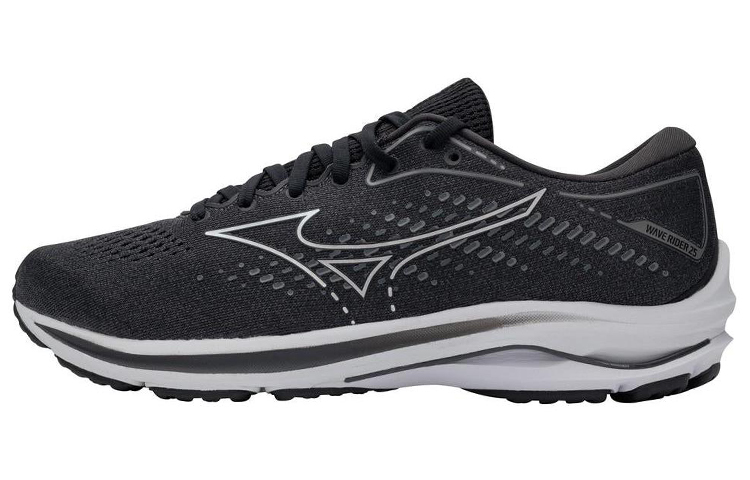 Mizuno Wave Rider 25 Wide 'Black' J1GC210404