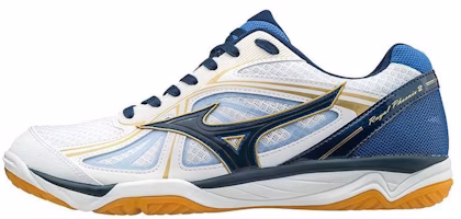 Mizuno Wave Rider 25 Wide 'White Blue' V1GA173025 Mizuno Wave Rider 25 Wide 'White Blue' V1GA173025