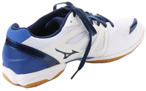 Mizuno Wave Rider 25 Wide 低筒耐磨排球鞋 男女款 白藍 Shop Mizuno Wave Rider 25 Wide 低筒耐磨排球鞋 男女款 白藍