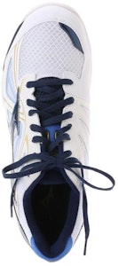 Mizuno Wave Rider 25 Wide 低筒耐磨排球鞋 男女款 白藍 Purchase Mizuno Wave Rider 25 Wide 低筒耐磨排球鞋 男女款 白藍