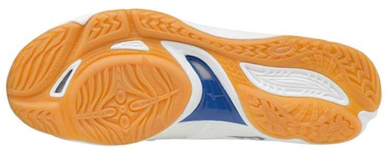 Mizuno Wave Rider 25 Wide 低筒耐磨排球鞋 男女款 白藍 Details for Mizuno Wave Rider 25 Wide 低筒耐磨排球鞋 男女款 白藍